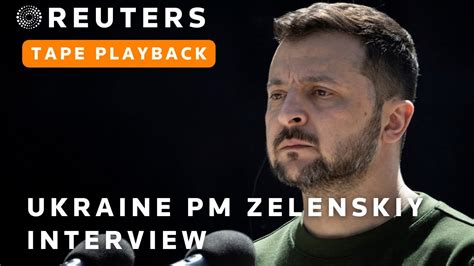 PREVIOUSLY RECORDED: President Zelenskiy speaks to Reuters five years since taking office in ...