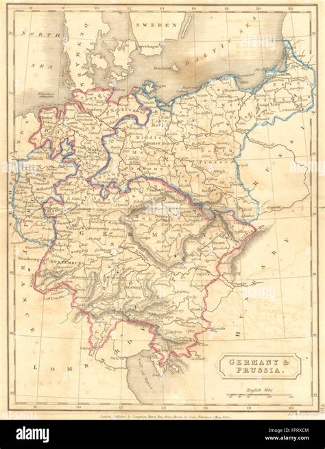 German States Map 1850