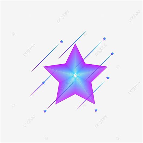 Gradient Element Vector Hd Images Original Vector Gradient Star