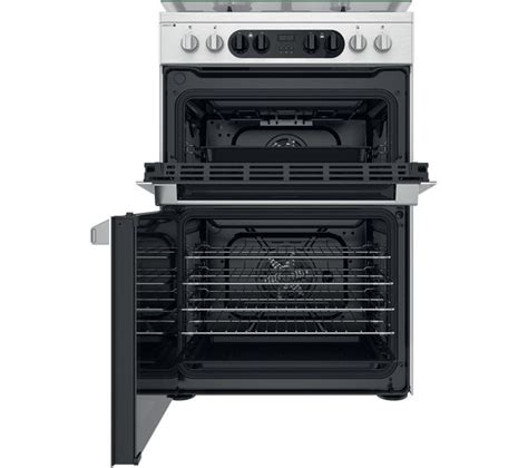 Hotpoint Multiflow Hdm67g8c2cx 60 Cm Dual Fuel Cooker Stainless Steel 869991593650 Currys