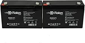 Amazon Raion Power RG0612T1 6V 12Ah Replacement SLA Battery For