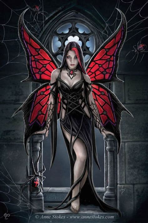 Pyramid America Anne Stokes Aracnafaria Butterfly Queen Goth Gothic ...