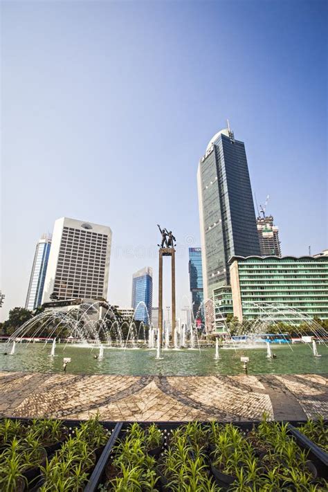 Welcoming Monument Tugu Selamat Datang In Hotel Indonesia Runabout A