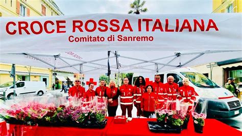 I gerani di Croce Rossa e Mezzaluna Rossa per solidarietà Il Secolo XIX