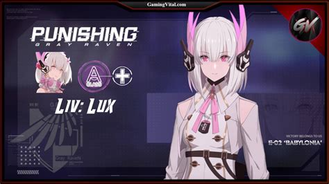 PGR Liv Lux Guide & Builds: A Lightning Support | Gaming Vital