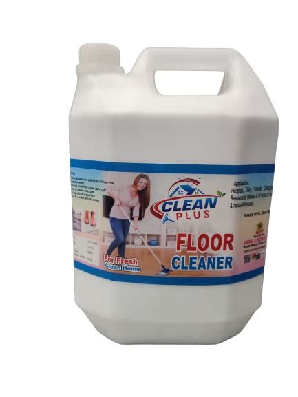 Clean Plus Premium White Floor Cleaner Disinfectant Phenyl Liquid