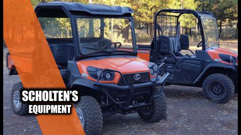 Kubota Sidekick Rtv Xg First Look Utv Driver Off