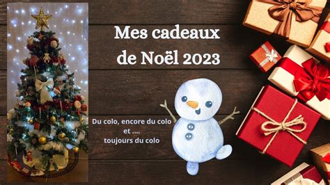 Cadeaux de Noël 2023 ouverture de colis YouTube