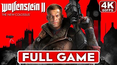 WOLFENSTEIN 2 THE NEW COLOSSUS Gameplay Walkthrough Part 1 FULL GAME