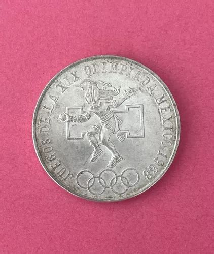 Moneda 25 Pesos Olimpiada Mexico 1968 Plata Ley 720 MercadoLibre