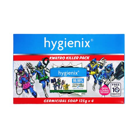 Hygienix Germ Fighting Four Soap Pack 125g Shopee Philippines