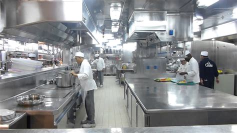 Cruise Ship Kitchen Tour Youtube