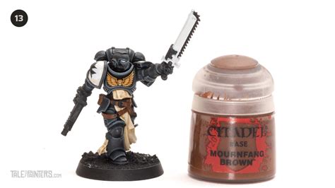 Tutorial How To Paint Black Templars Crusader Squads Tale Of Painters