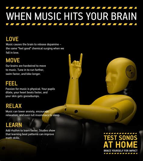 Your Brain On Music A Few Benefits Of All The Music On Earth Music Infographic Music