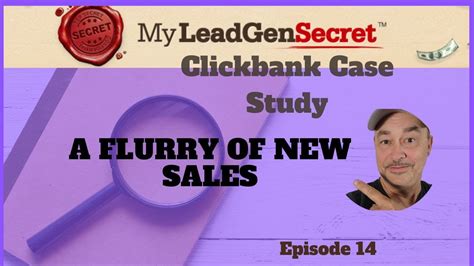 My Lead Gen Secret Clickbank System Episode Case Study Youtube