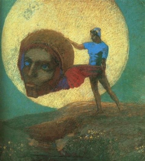 Odilon Redon La caída de Ícaro The Fall of Icarus 1900 Arte de