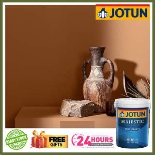 JOTUN 12124 NATURAL CLAY Majestic True Beauty Sheen 5 Liter Cat Dalam