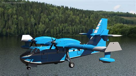 Amphibious Aircraft 3D Model $149 - .3ds .blend .c4d .fbx .max .ma .lxo ...