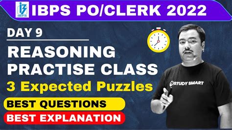 Reasoning Practice Class IBPS PO IBPS CLERK 2022 DAY 9 YouTube