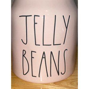 Rae Dunn Holiday Rae Dunn Ceramic Pink Jelly Beans Canister Cookie