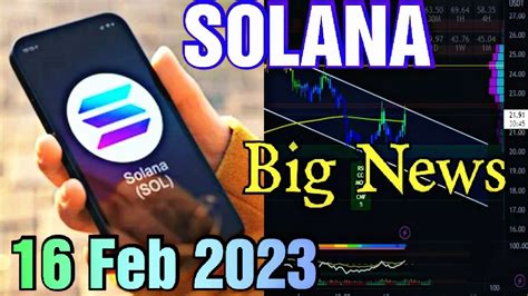 Solana Price Prediction 16 Feb 2023 Crypto Shakeel Solana Sol Today