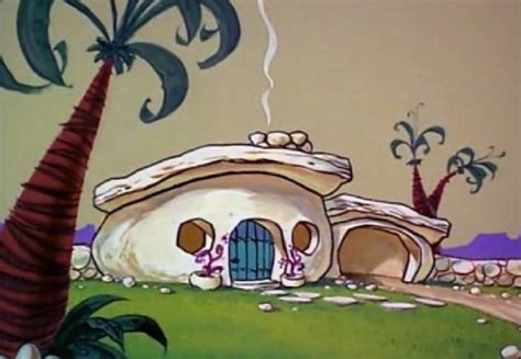 Flintstones Bedrock House Decal