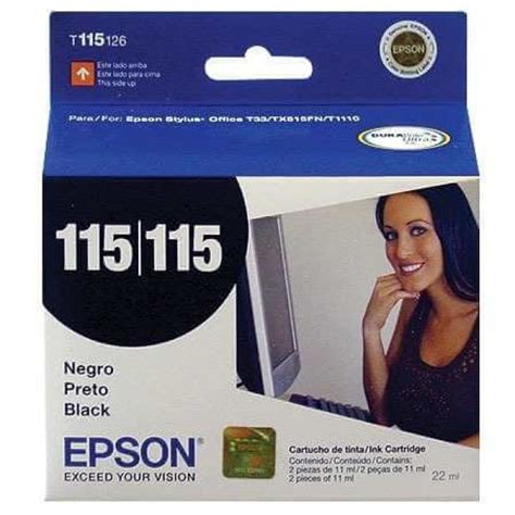 Cartucho Epson T Preto Durabrite Ultra Impressora