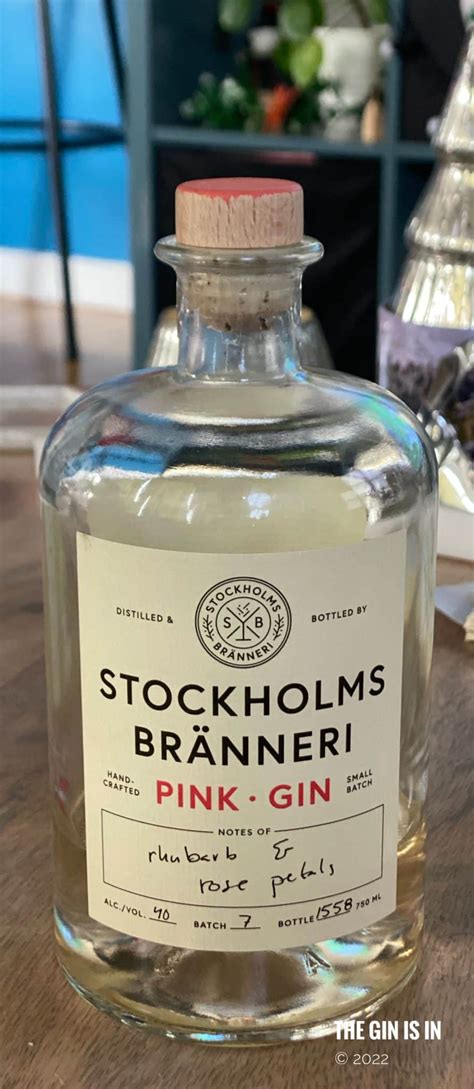 Stockholms Bränneri Pink Gin Gin Review Tasting Notes and Serves