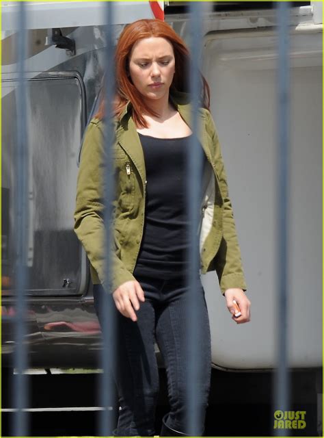 Scarlett Johansson – Captain America 2 Set Photos -13 – GotCeleb