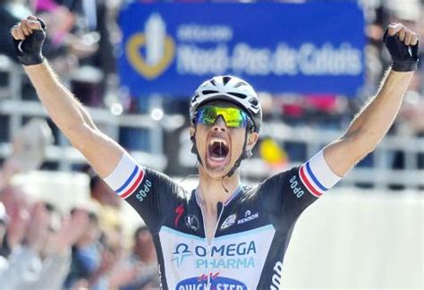 Terpstra Stuns Favorites To Win The Paris Roubaix Taipei Times