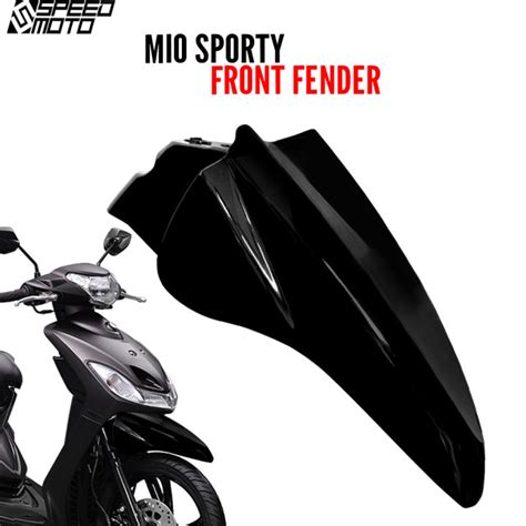 Speedmoto Mio Sporty Front Fender Glossy Black Made In Thailand