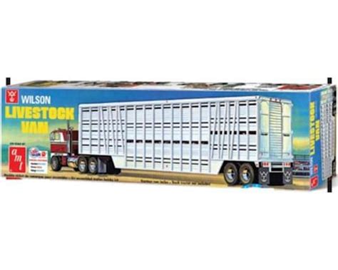 Amt Wilson Livestock Van Trailer Model Kit Amt Amain Hobbies