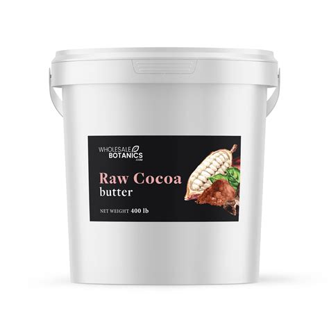 Raw Cocoa Butter — Wholesale Botanics