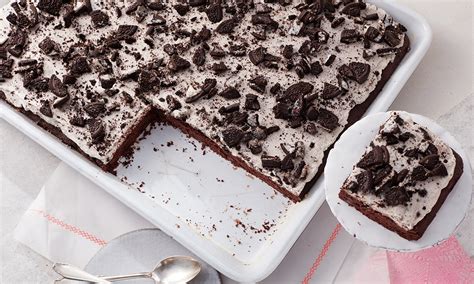 Oreo Kuchen Vom Blech Rezept Dr Oetker