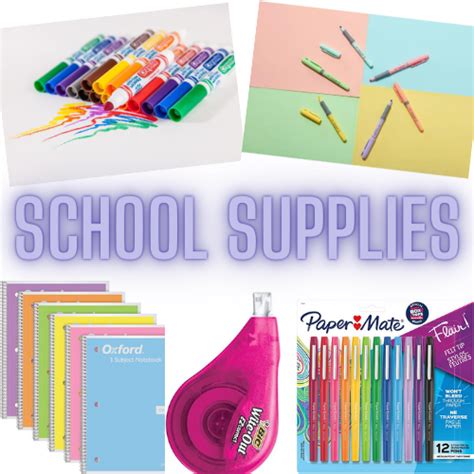 Is It Time To Restock Your Kids' School Supplies? - Fabulessly Frugal