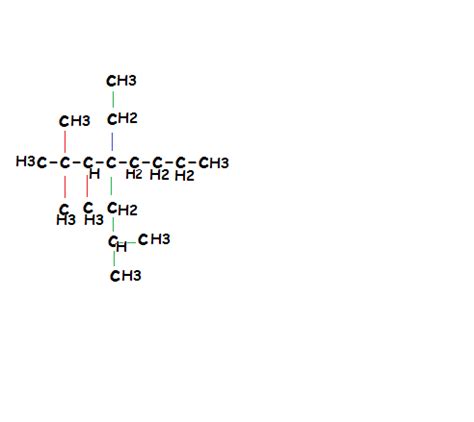 Formula Estrutural De 4 Terc Butil 4 Etil 2 2 3 Trimetil Octano