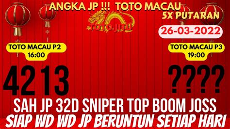 Prediksi Macau Hari Ini Maret Prediksi Totomacau Hari Ini