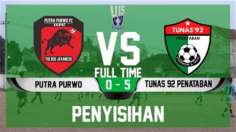 Match Piala Soeratin U Askab Banyuwangi Tunas Vs Putra Purwo