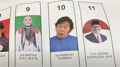 5 Fakta Foto Nyeleneh Komeng Di Pemilu 2024 Raih Suara Terbanyak DPD