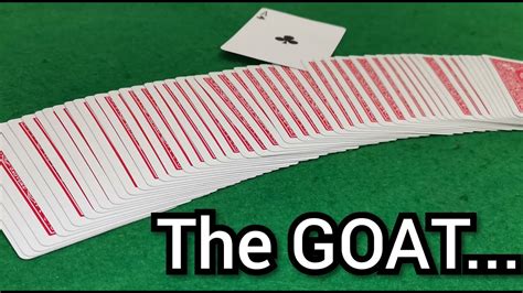 The Goat Of Card Trick Tutorials Youtube