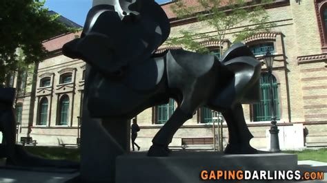 Horny Slut Toying Her Asshole