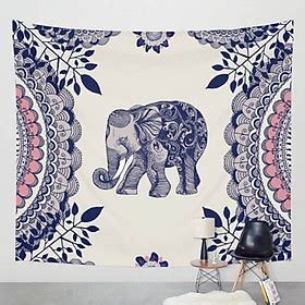 Mua Ps Bohemia Mandala Blankets Tapestry Elephant Wall Hanging