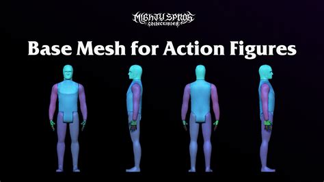 Artstation Base Mesh For Action Figures Resources