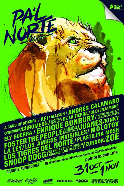 Tecate Pal Norte Cartel Fecha Sede Boletos Artistas Y M S