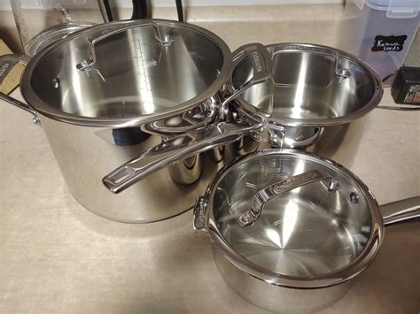 Cuisinart 11 Pc Stainless Steel Nesting Cookware Set Reviews In Misc