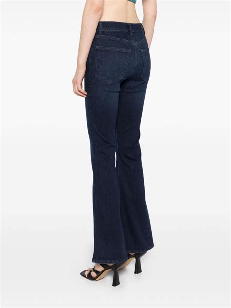 FRAME Pixie Flare Jeans Blue FARFETCH