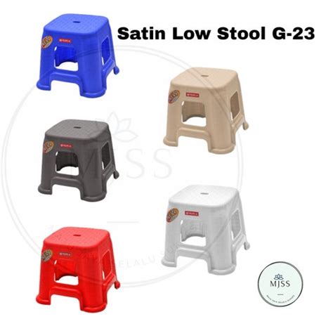 Jual INSTANT SAMEDAY LION STAR SATIN LOW STOOL BANGKU JONGKOK