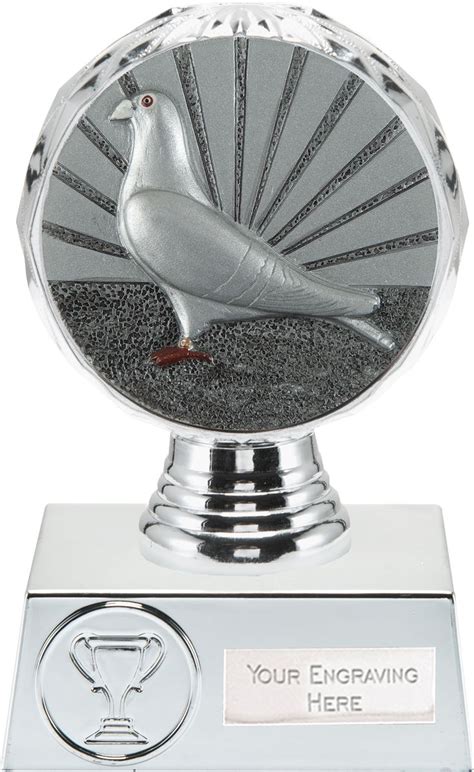 Pigeon Racing Trophy Silver Hemisphere 135cm 525