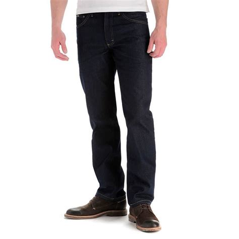 Lee Jeans Men's Regular Fit Straight Leg Stretch Jean