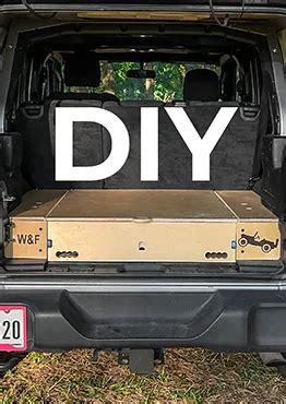 Transform Your Jeep Wrangler With DIY Cargo Drawer System Perfect Fit